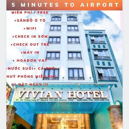 הו צ'י מין סיטי Vivian Saigon Hotel מראה חיצוני תמונה